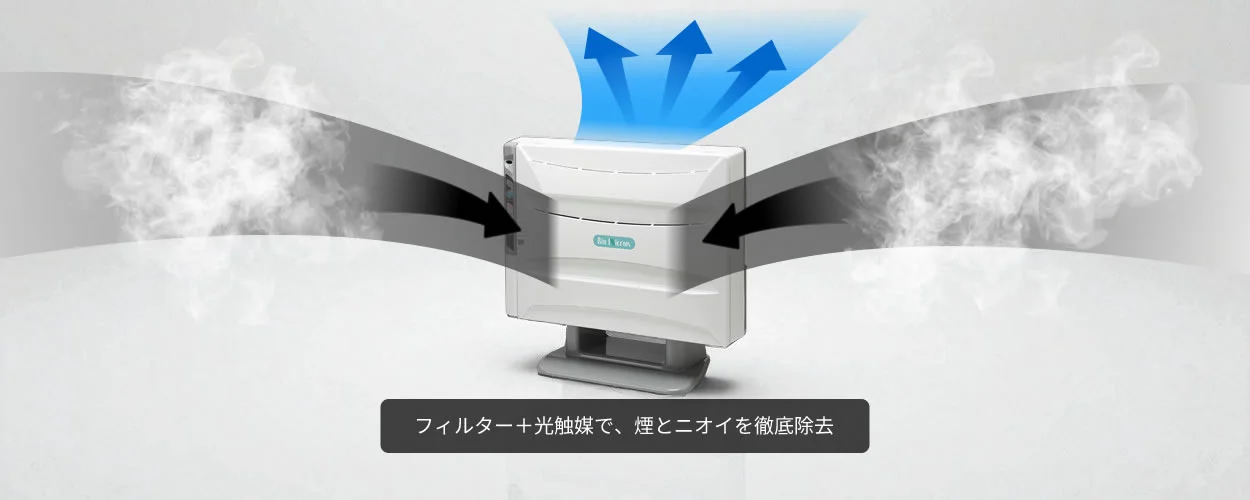 空気清浄機　バイオミクロン　BM-H101A 据置／壁掛兼用空気清浄機バイオミクロン BM-H101A – アンデス