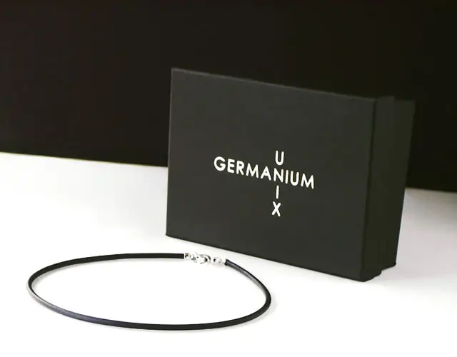 ゲルマシーと専用ケースの外観の写真(1)